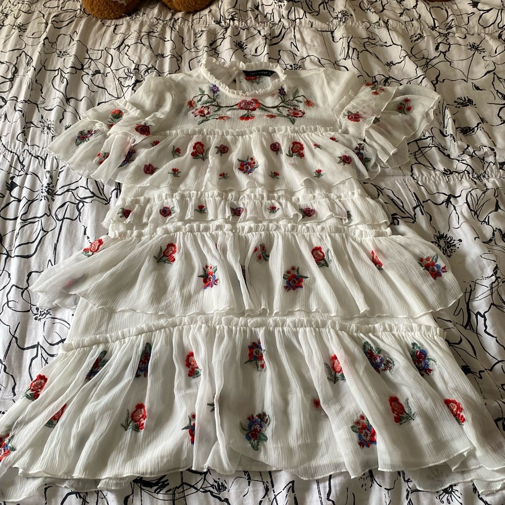 ZARA floral dress